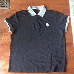EUC Moncler Navy XXL Polo Shirt